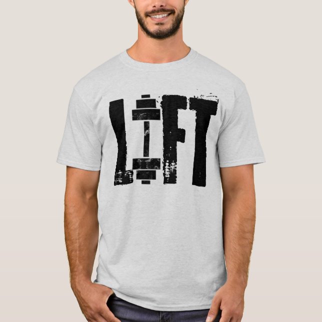 CAMISETA GIMNASIO DE LEVANTAMIENTO DE PESAS (Anverso)