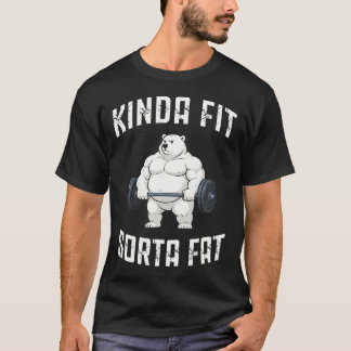 Camiseta Gimnasio de Levantamiento de Pesas para Osos Polar
