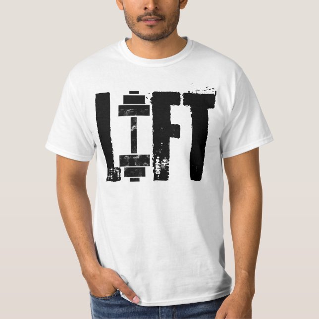 CAMISETA GIMNASIO DE LEVANTAMIENTO Y TRABAJO (Anverso)