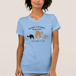 Camiseta Gimnasio de perro de barro