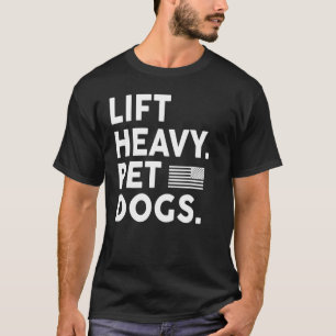 Camiseta Gimnasio De Perros De Mascota Pesado Levantado Par