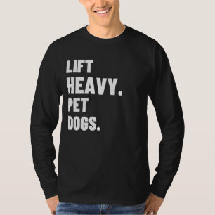 Camiseta Gimnasio De Perros De Mascota Pesado Levantado Par