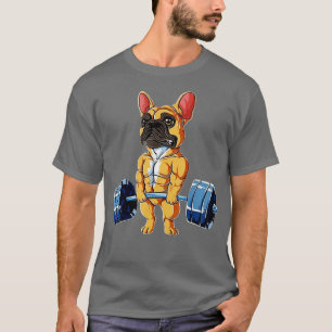 Camiseta Gimnasio de perros para el levantamiento del peso 