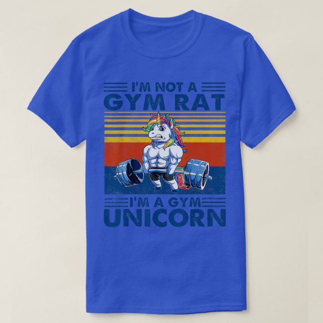 Camiseta Gimnasio de Unicornio V (Diseño del anverso)