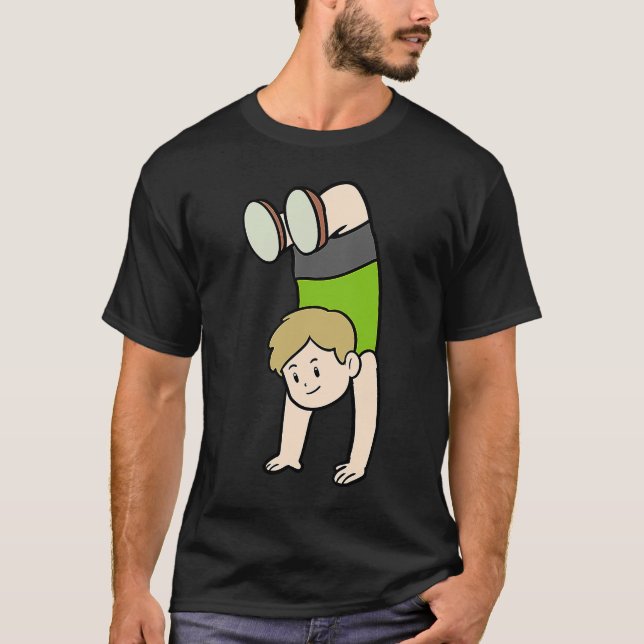 Camiseta Gimnasio del caballete (Anverso)