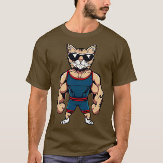 Camiseta Gimnasio del gato