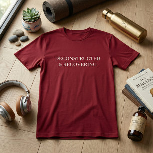 Camiseta Gimnasio desmontado y en recuperación de tamaño ex