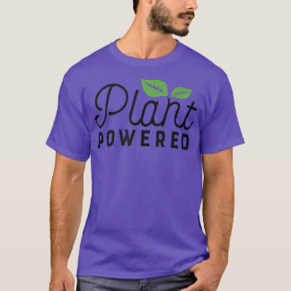 Camiseta Gimnasio divertida alimentado por planta de entren