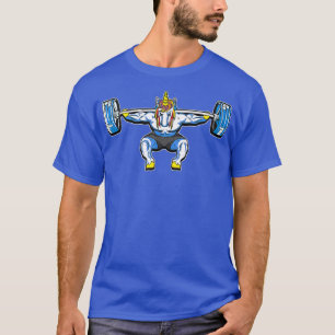 Camiseta Gimnasio divertida de entrenamiento de Unicornio p