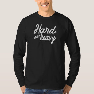 Camiseta Gimnasio Duro Y Pesado De Los Hombres Entrenamient