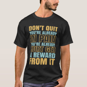 Camiseta Gimnasio Ejercicio de Fitness Entrenador Personal 
