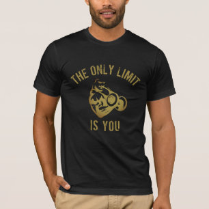 Camiseta gimnasio entrenamiento de acondicionamiento físico