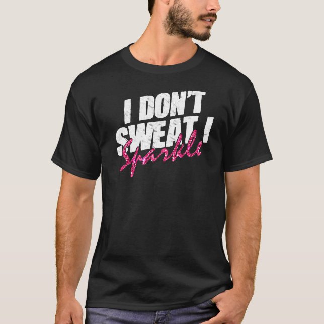 Camiseta Gimnasio entrenamiento Divertido No sudar Yo Spark (Anverso)