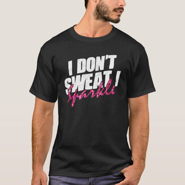 Camiseta Gimnasio entrenamiento Divertido No sudar Yo Spark (Anverso)