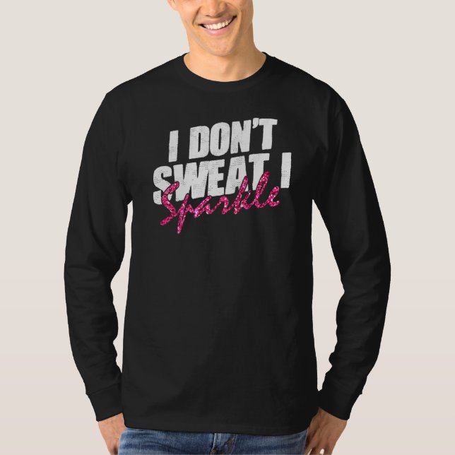 Camiseta Gimnasio entrenamiento Divertido No sudar Yo Spark (Anverso)