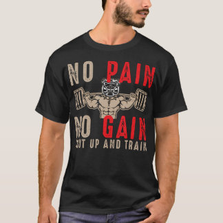 Camiseta Gimnasio - Entrenamiento - Gimnasio - Sin Dolor Si