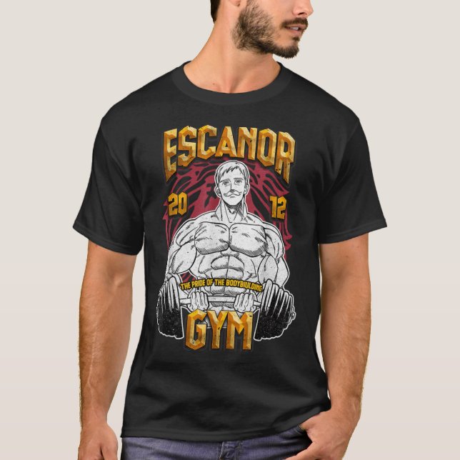 Camiseta Gimnasio Escanor vintage (Anverso)