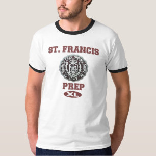 Camiseta Gimnasio-Estilo T de la preparación de St Francis