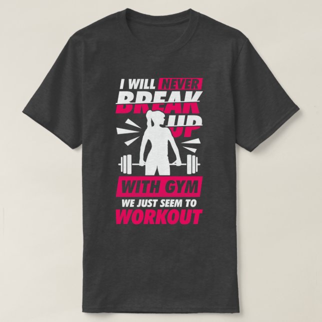 Camiseta Gimnasio Fitness entrenamiento Chica Regalo (Diseño del anverso)