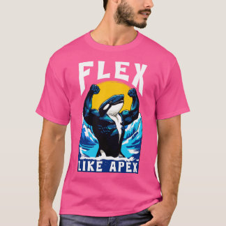 Camiseta Gimnasio Fitness Orca Pun Hombres Mujeres Funny Or