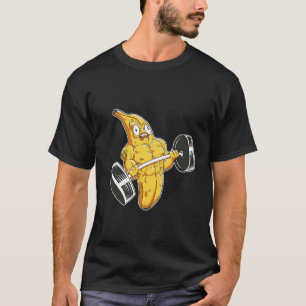 Camiseta Gimnasio Fitness Workout Banana Lifting Peso