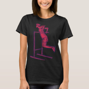 Camiseta Gimnasio Inspiración Halterofilia Dip Fitness Work