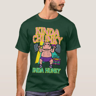 Camiseta Gimnasio Kindy Chunky Hunky Hipopótamo Divertido E