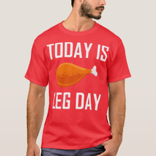Camiseta Gimnasio Leg Day Salto de fitness Regalo de Acción