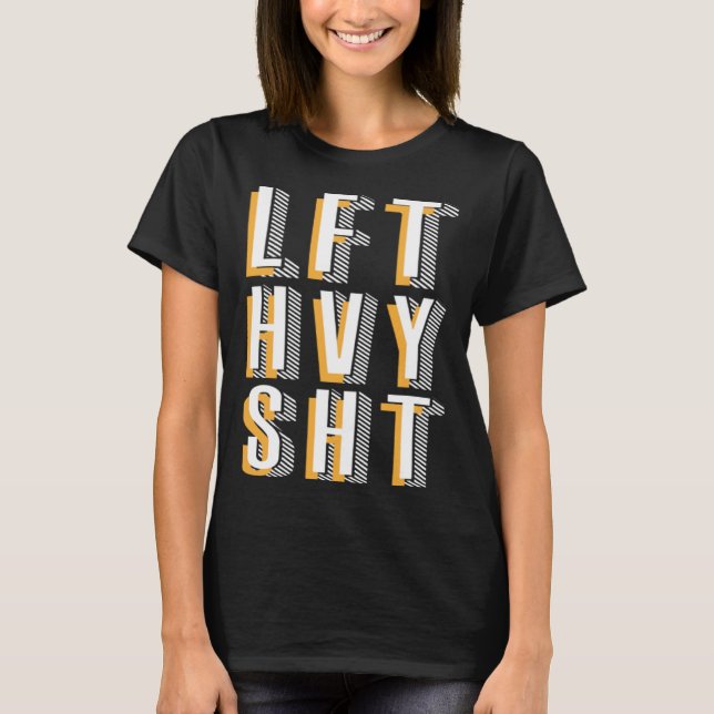 Camiseta Gimnasio Lft Hvy Sht Workout (Anverso)