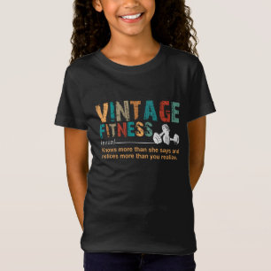 Camiseta Gimnasio Lover Vintage Fitness Definition Quita