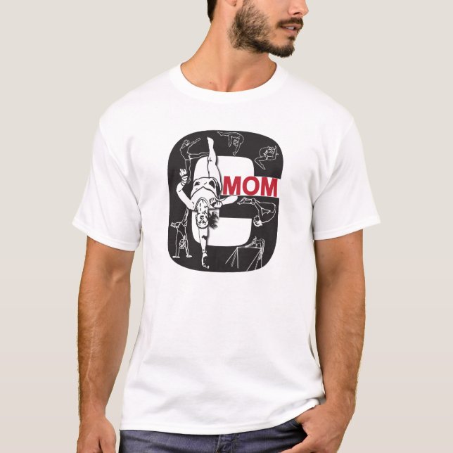 Camiseta Gimnasio-Mamá (Anverso)