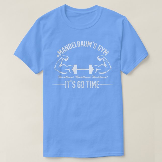 Camiseta Gimnasio Mandelbaum Ya es hora  (Diseño del anverso)