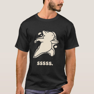 Camiseta Gimnasio Mediador de Cerdo Lazy Oink Lover Relajan