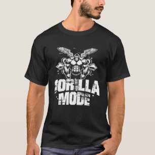 Camiseta Gimnasio Modo Gorila Músculos de entrenamiento Bes