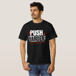 Camiseta Gimnasio Motivacional Empuja Más Fuerte