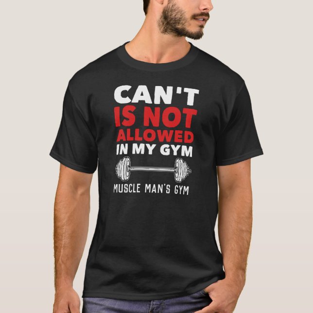 Camiseta Gimnasio Motivador Formación Personal Fitness (Anverso)