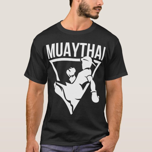 Camiseta Gimnasio Muay Thai de Combate (Anverso)
