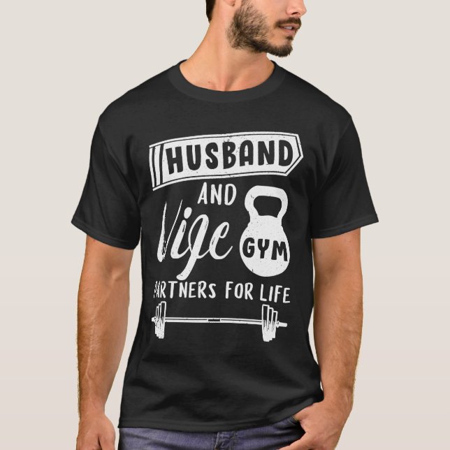 Camiseta Gimnasio Pareja Pareja Pareja Pareja Pareja Trajes (Anverso)