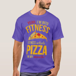 Camiseta Gimnasio Pizza Completa En Mi Boca