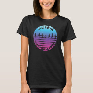 Camiseta Gimnasio Ropa de Salto de Amanecer Salto Mujeres
