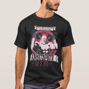 Camiseta Gimnasio Strong Arm vintage