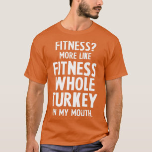 Camiseta Gimnasio toda Turquía en mi boca divertida gracias
