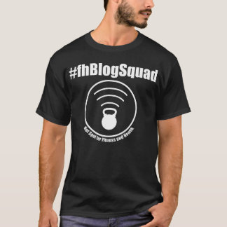 Camiseta Gimnasio y Escuadrón de Blogs de Salud