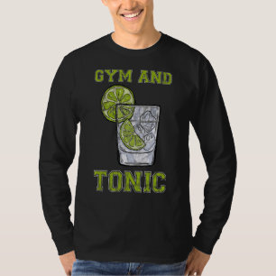 Camiseta Gimnasio Y Tonic Gin Booze Bar