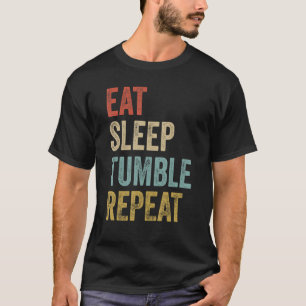 Camiseta Gimnast Eat Sleep Tumble Repetir Gimnasia