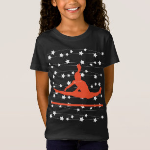 Camiseta Gimnast Swirling Stars