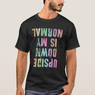 Camiseta Gimnasta AL REVÉS ES MI GIMNASIA NORMAL Tumbli