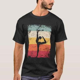 Camiseta Gimnasta Con Mazas Gimnasia Rítmica