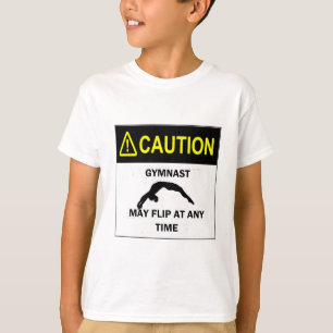 Camiseta Gimnasta de la precaución
