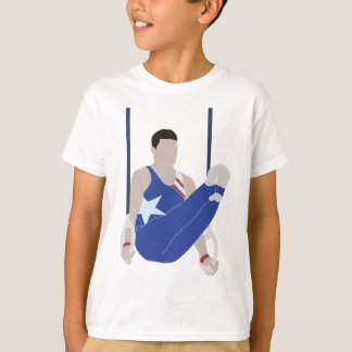 Camiseta Gimnasta de sexo masculino
